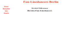 Desktop Screenshot of fun-linedancers.de